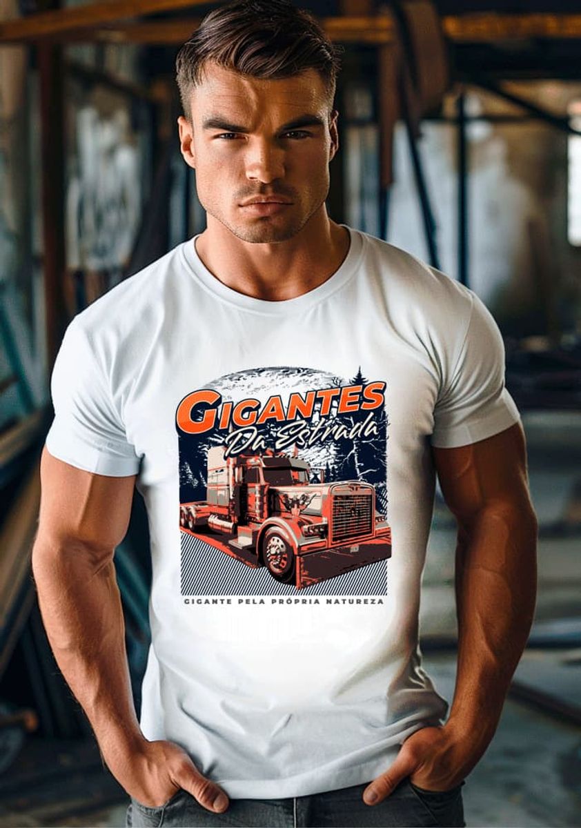 Nome do produto: Camiseta Gigantes da Estrada