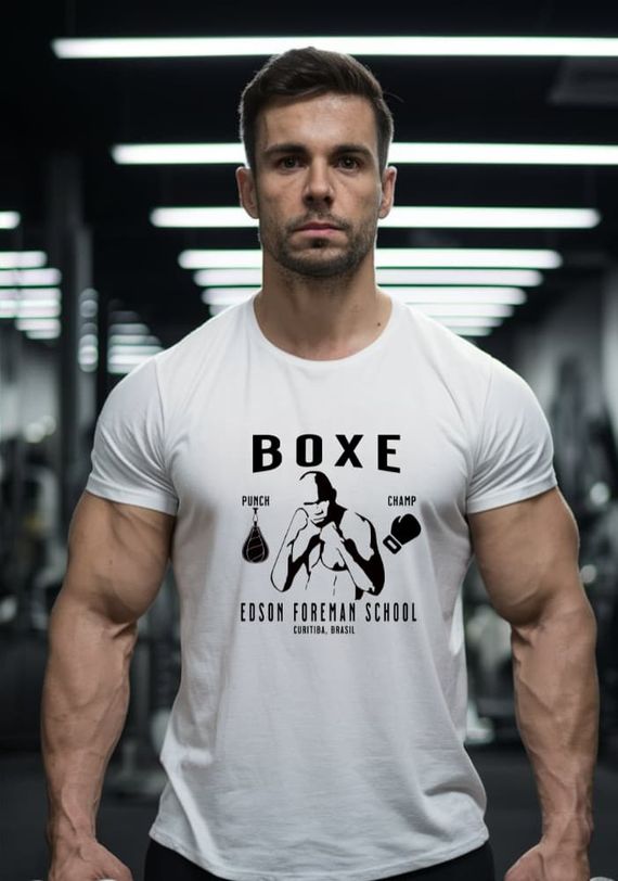 Camiseta Boxe - Foreman