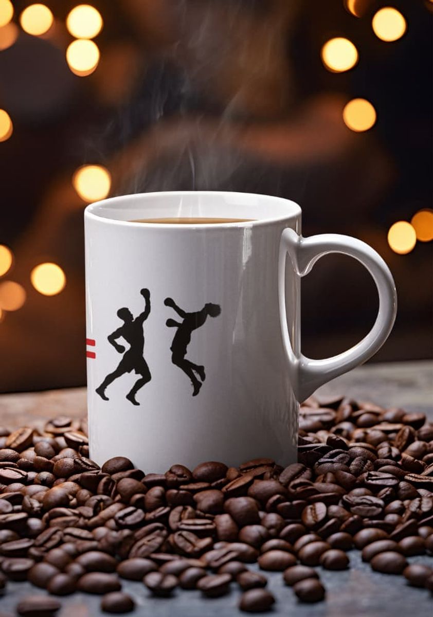 Nome do produto: Caneca Café Mais Boxe Igual  Nocaute