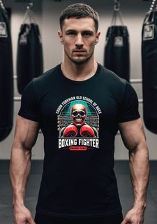 Nome do produtoCamiseta Skull Boxe - Foreman