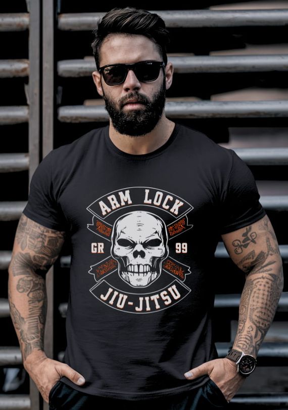 Camiseta Arm Lock Jiu Jitsu - Gile Ribeiro