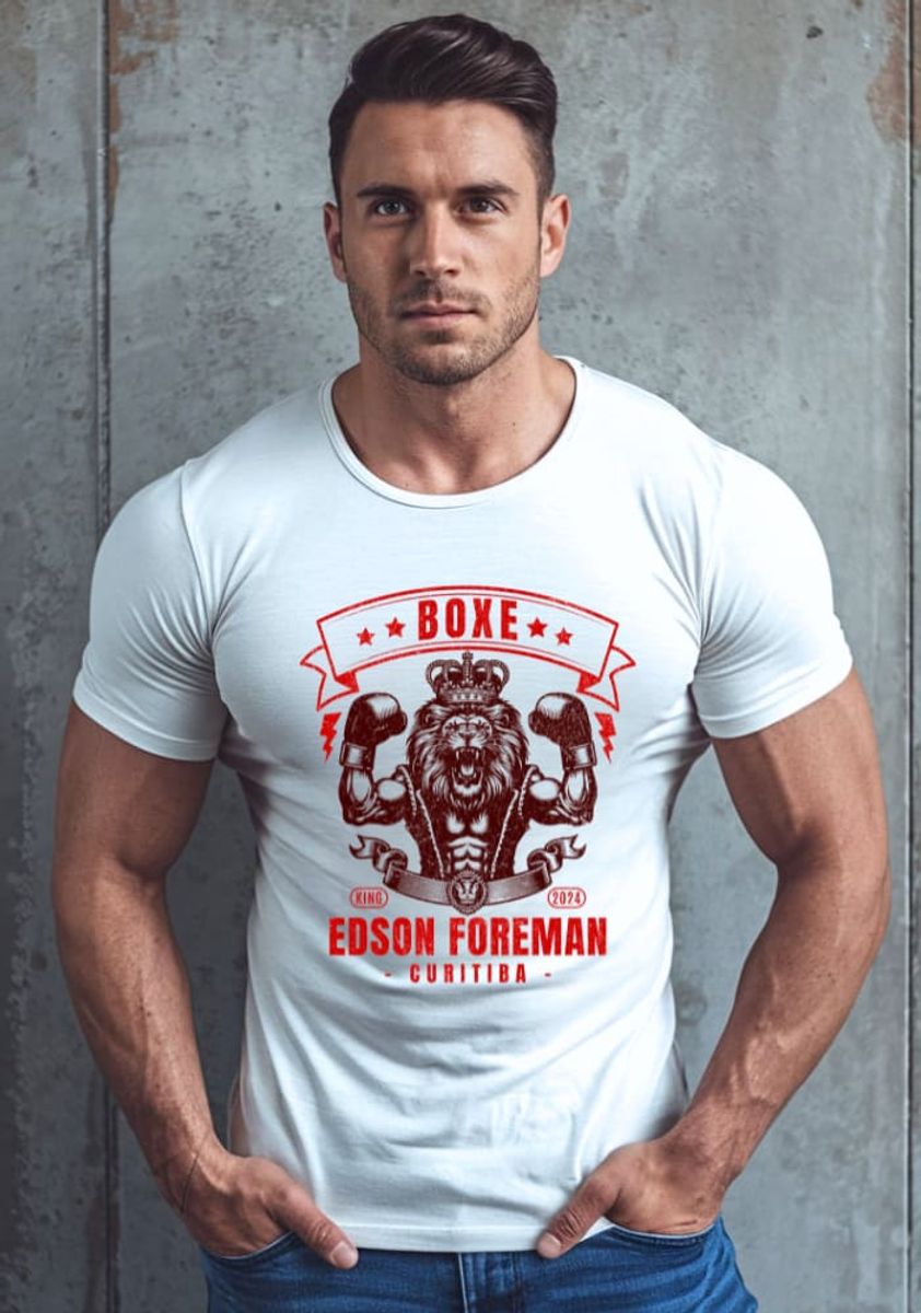 Nome do produto: Camiseta Boxe - Foreman