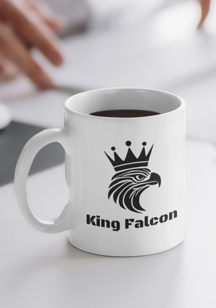 Nome do produto: Caneca de Porcelana King Falcon