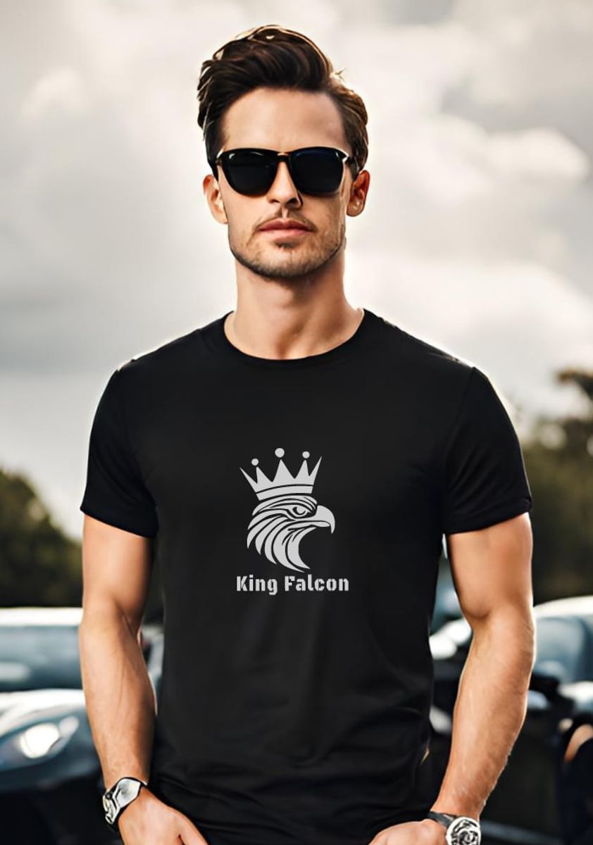 Nome do produto: Camiseta King Falcon Algodão