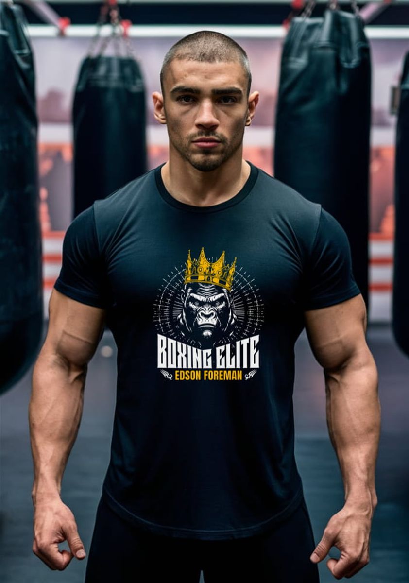 Nome do produto: Camiseta Boxing Elite - Foreman