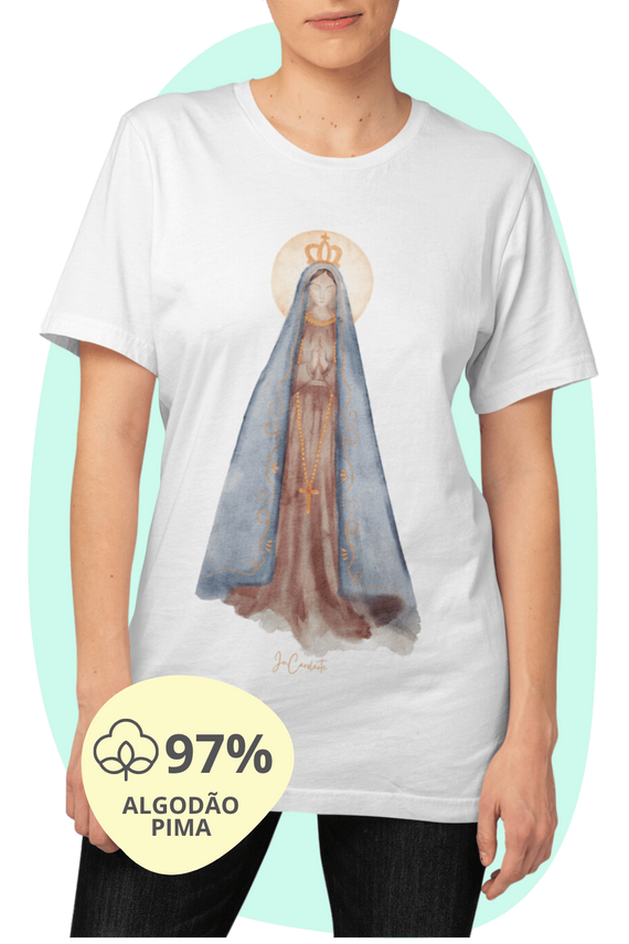 Camiseta Pima - Mãezinha Aparecida #01