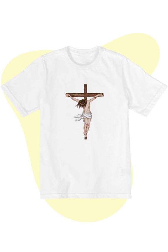 Camiseta Infantil - Jesus Crucificado