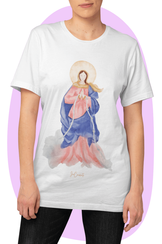 Camiseta - Mãezinha desatadora dos nós #01