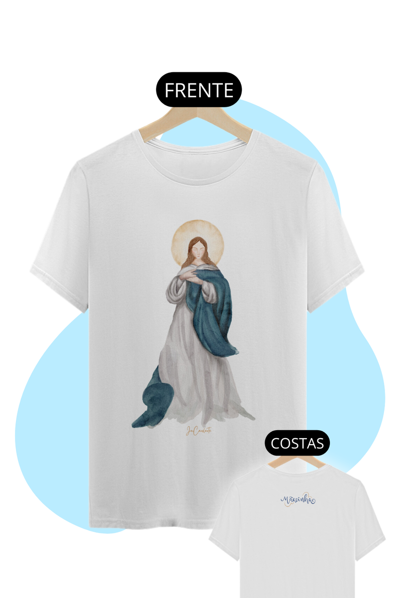 Nome do produto: Camiseta Unissex - Mãezinha da Imaculada Conceição #01