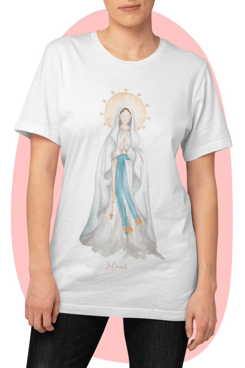 Nome do produto: Camiseta - Mãezinha de Lourdes #01