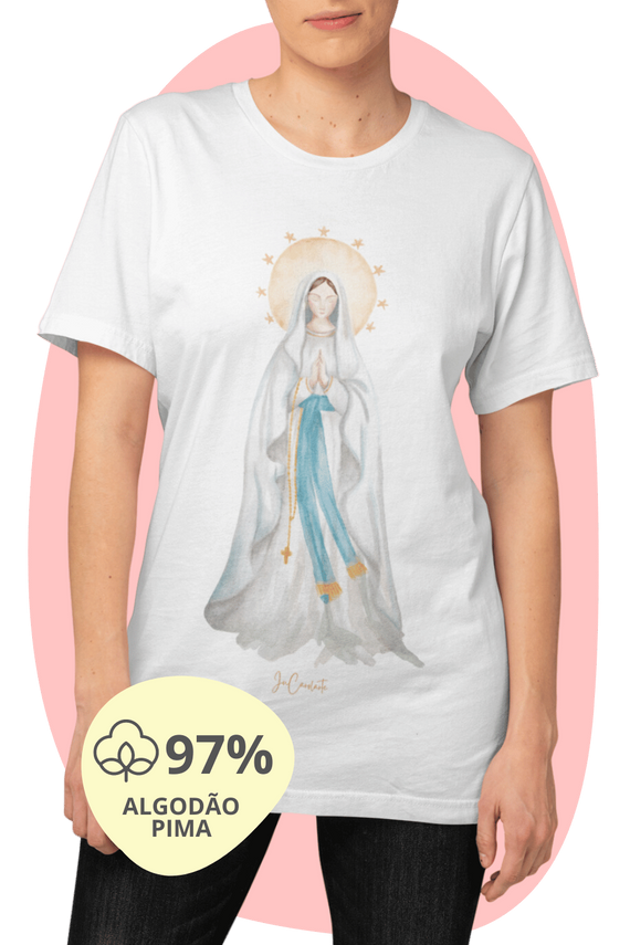 Camiseta Pima - Mãezinha de Lourdes #01