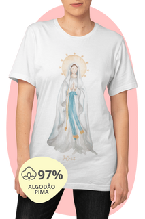 Nome do produtoCamiseta Pima - Mãezinha de Lourdes #01