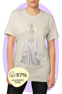 Nome do produtoCamiseta Pima - Mãezinha de Fátima #01