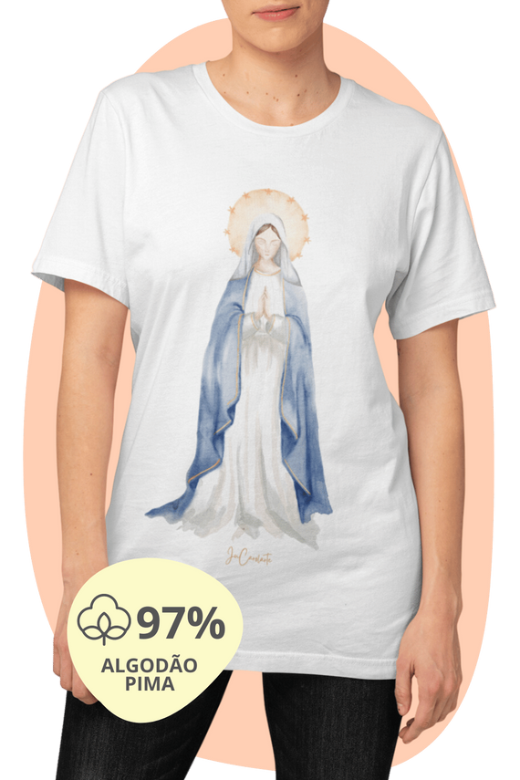 Camiseta Pima - Mãezinha das Graças #01