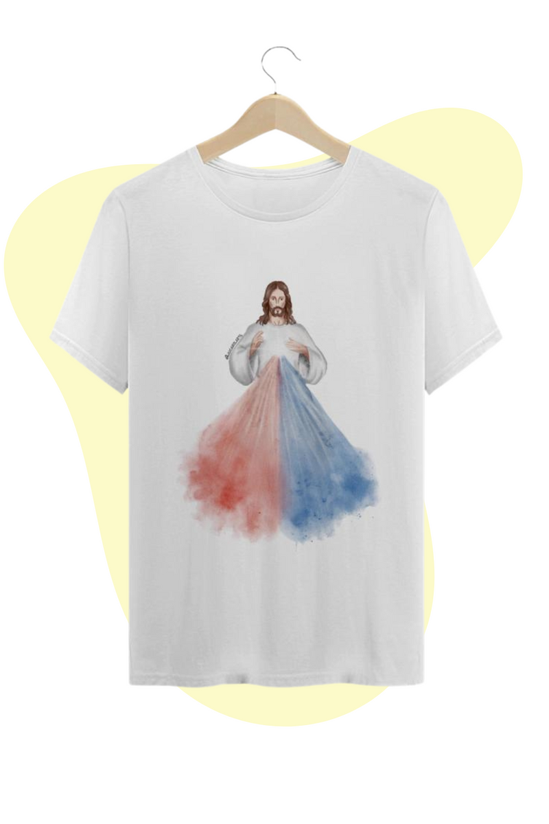 Nome do produto: Camiseta Unissex - Jesus Misericordioso