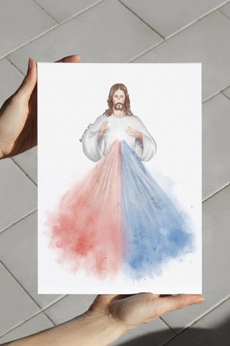 Nome do produto: Arte - Jesus Misericordioso