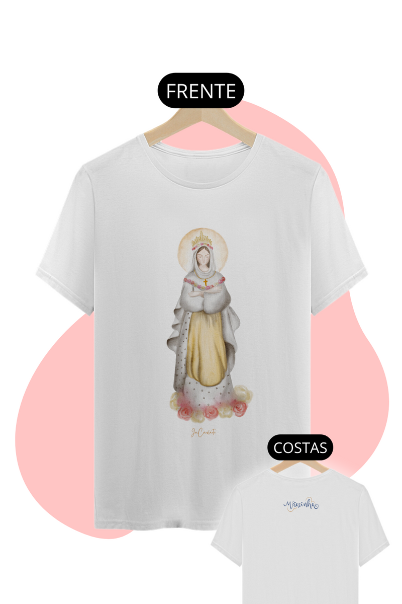 Nome do produto: Camiseta Unissex - Mãezinha de La Sallete #01