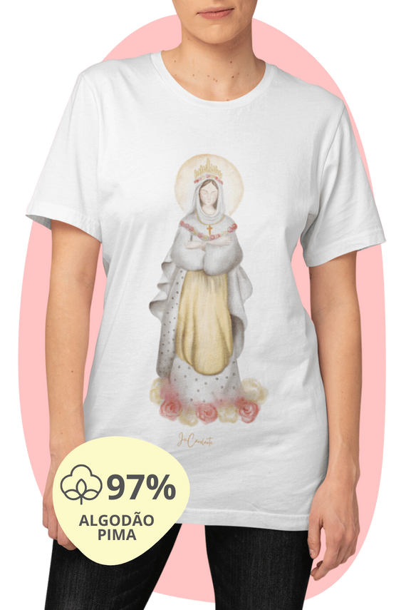 Camiseta Pima - Mãezinha de La Sallete #01