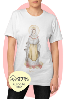 Nome do produtoCamiseta Pima - Mãezinha de La Sallete #01