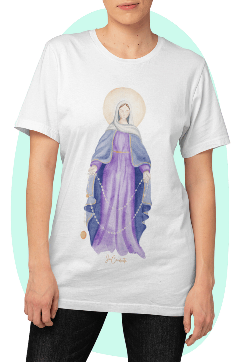 Nome do produto: Camiseta - Mãezinha das Lágrimas #01