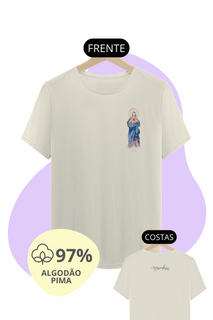 Nome do produtoCamiseta Unissex Pima - Mãezinha do Sagrado Coração #02