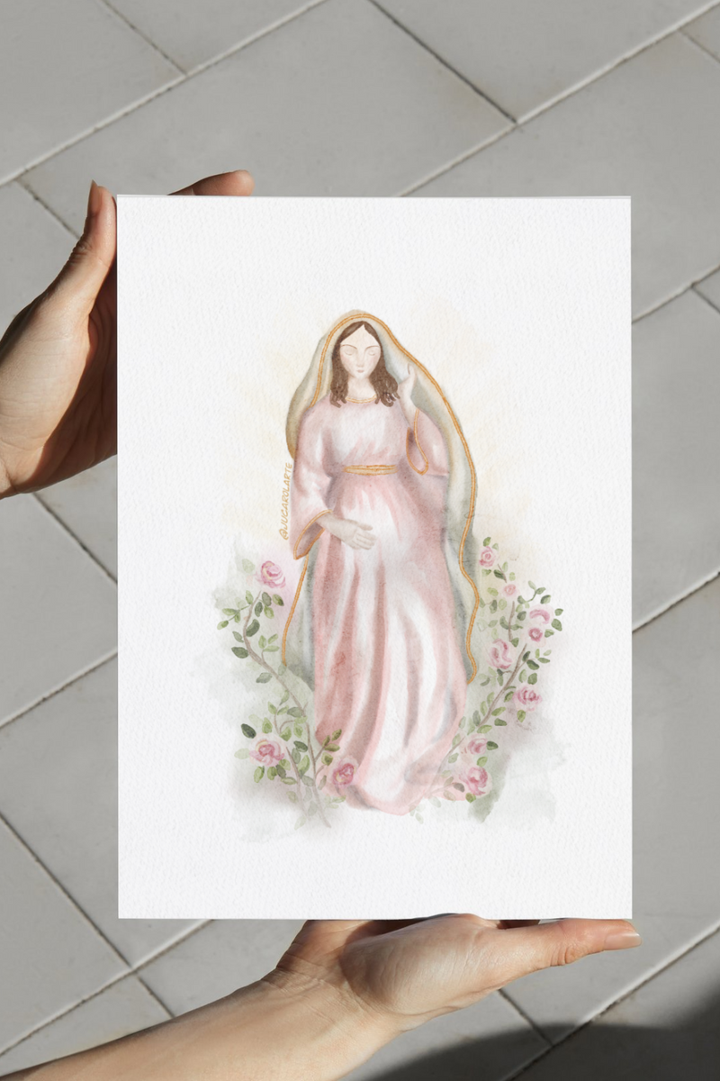 Nome do produto: Arte - Nossa Senhora Grávida