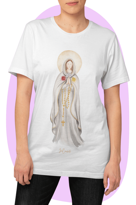 Camiseta - Mãezinha da Rosa Mística #01