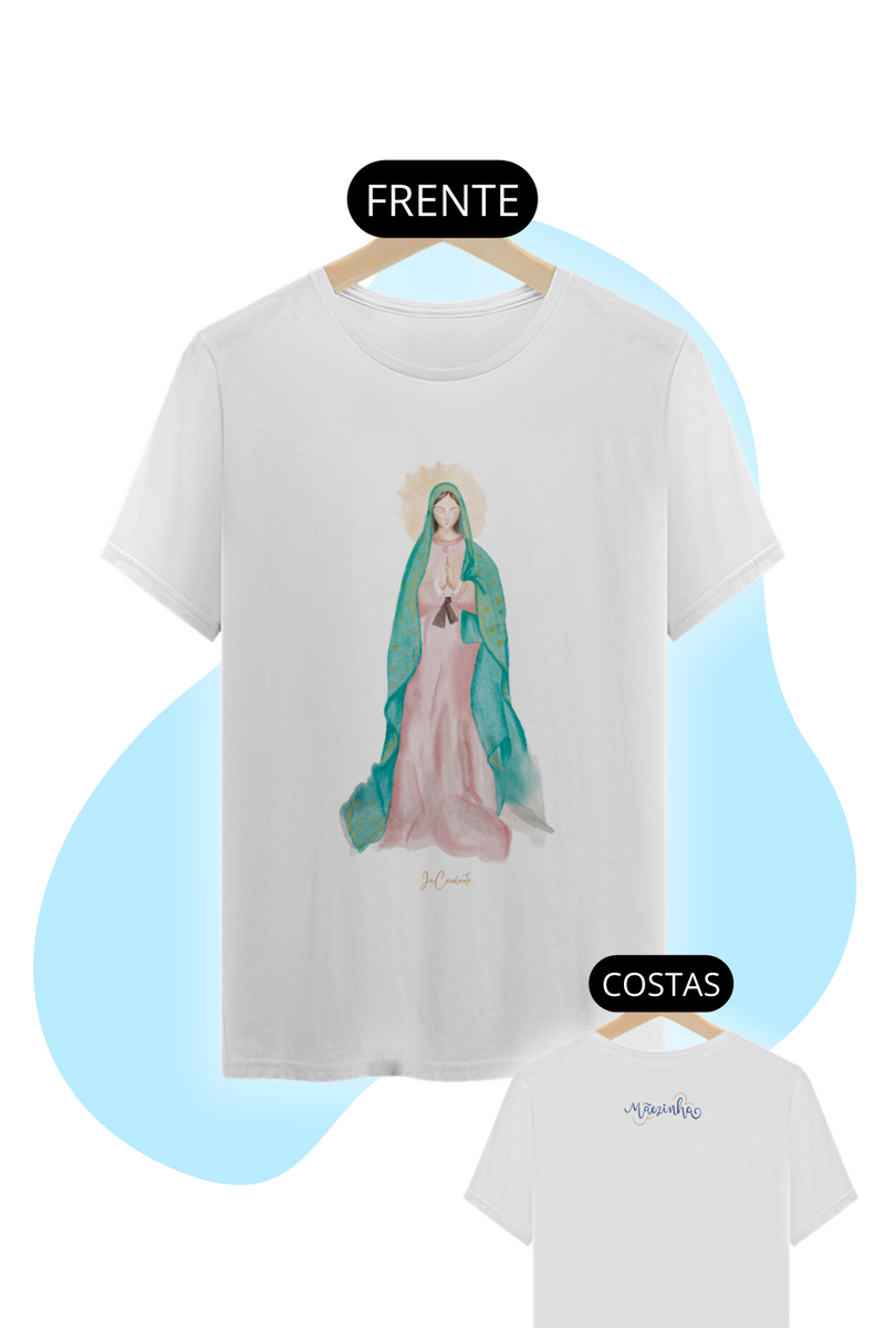 Nome do produto: Camiseta Unissex - Mãezinha de Guadalupe #01
