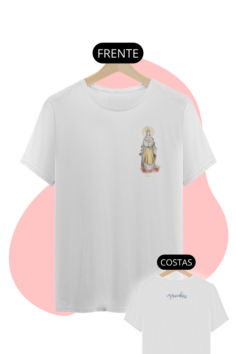 Nome do produto: Camiseta Unissex - Mãezinha de La Sallete #02