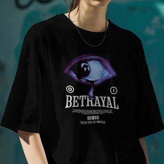 Nome do produtoCamiseta Oversized  Betrayal