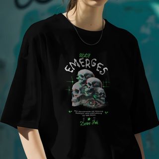 Nome do produtoCamiseta Oversized Skull Self Emerges