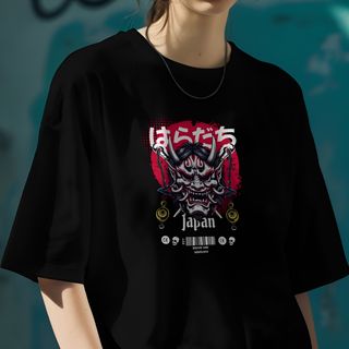 Nome do produtoCamiseta Oversized Carranca Japonesa