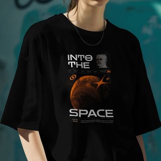 Nome do produtoCamiseta Oversized Space