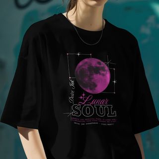 Nome do produtoCamiseta Oversized Neon Lunar