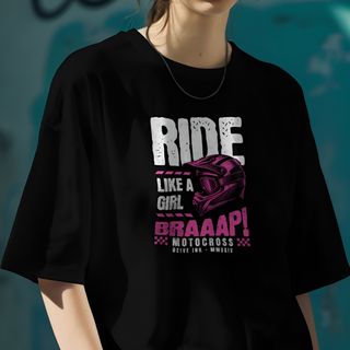 Nome do produtoCamiseta Oversized Motocross Ride