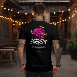Nome do produtoCamiseta Use Your Brain Streetwear-Back