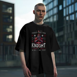 Nome do produtoCamiseta Oversized Skull Knight