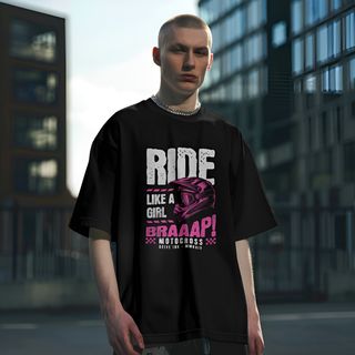 Nome do produtoCamiseta Oversized Motocross Ride