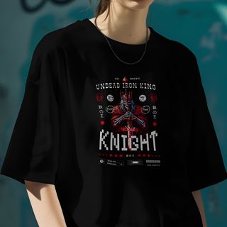 Nome do produtoCamiseta Oversized Skull Knight