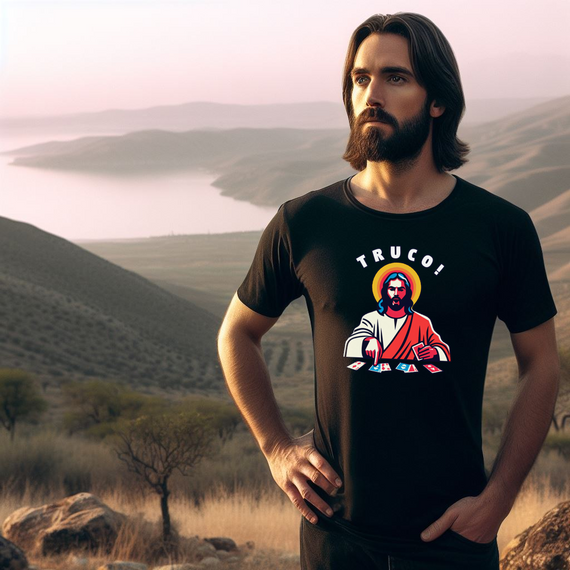 Camiseta | Jesus pediu Truco!