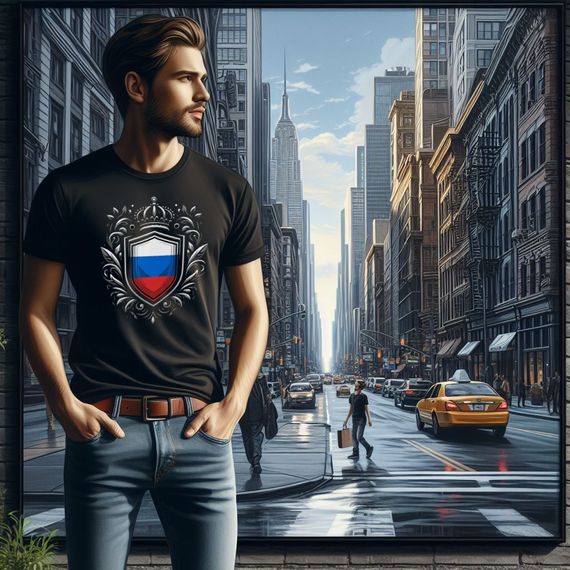 Camiseta | Brasão da Rússia