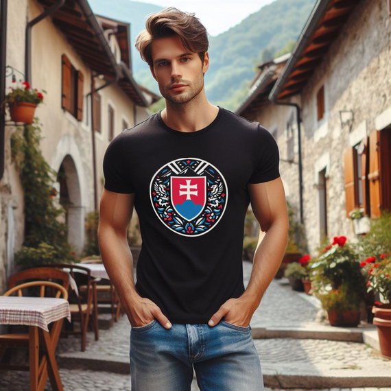 Camiseta | Brasão da Eslováquia
