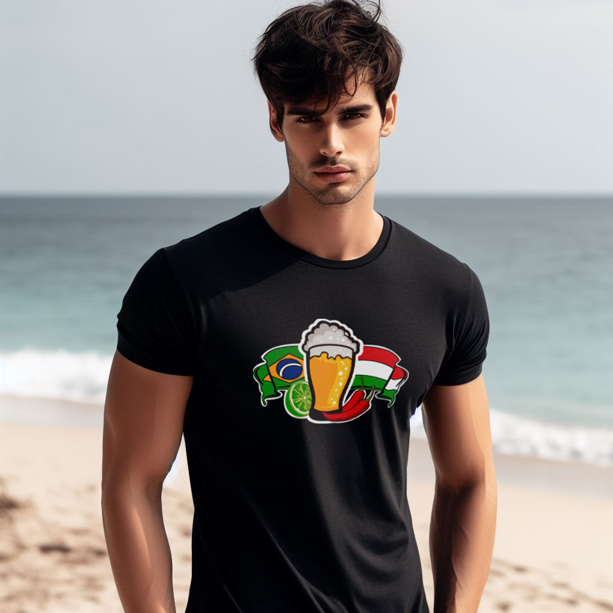 Nome do produto: Camiseta | Brasil Hungria