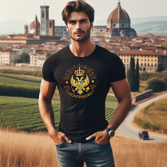 Camiseta | Brasão de Montenegro
