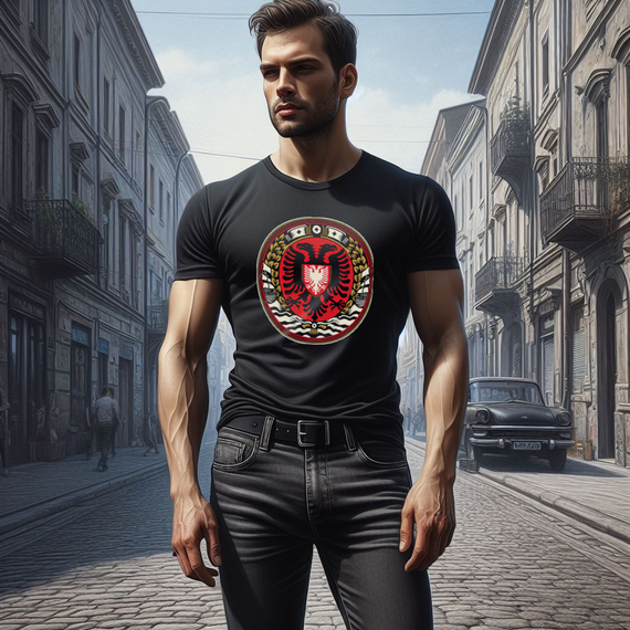 Camiseta | Brasão da Albânia