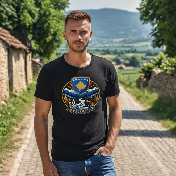 Camiseta | Brasão de Kosovo