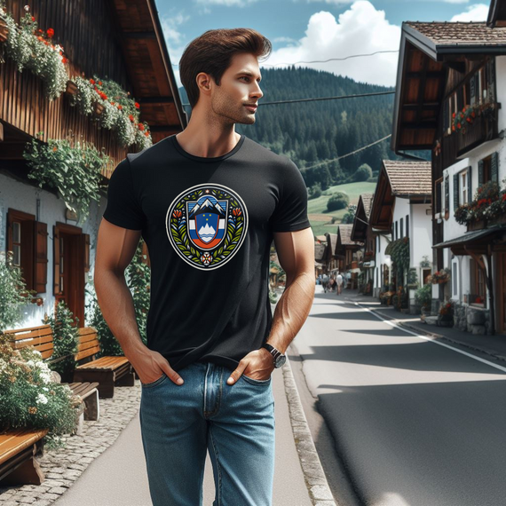 Camiseta Quality | Brasão da Eslovênia