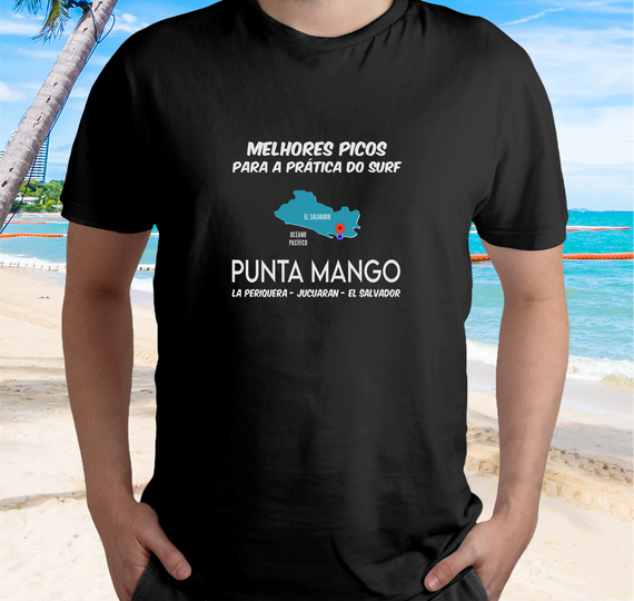 Camiseta Surf Spot Punta Mango - Color - Ref 218