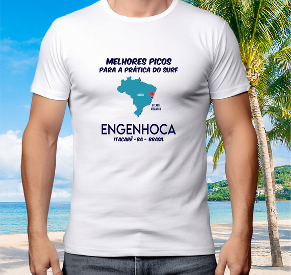 Camiseta Surf Spot Engenhoca - Ref 207