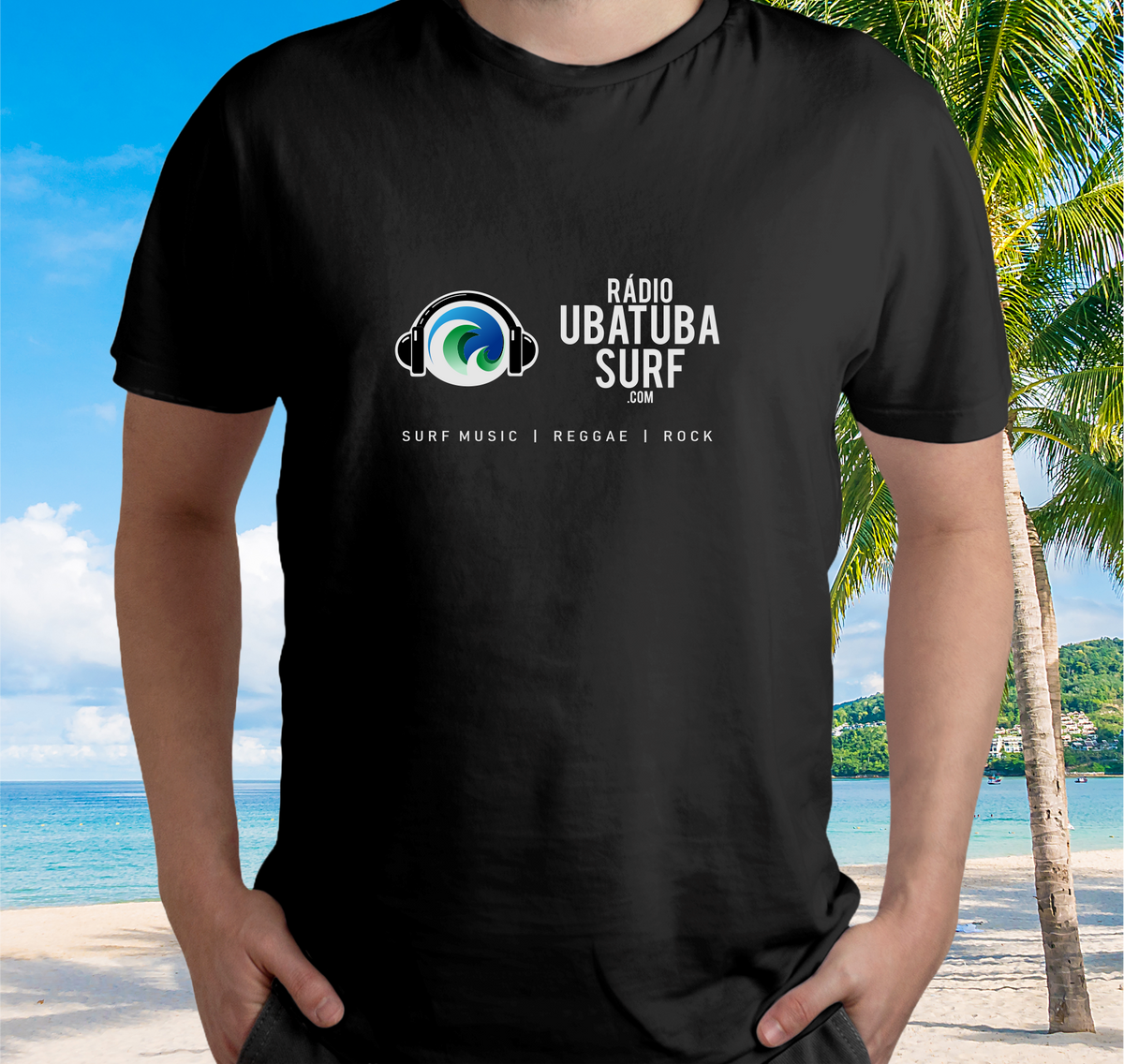 Nome do produto: Camiseta Rádio Ubatuba Surf - Color - Ref 102